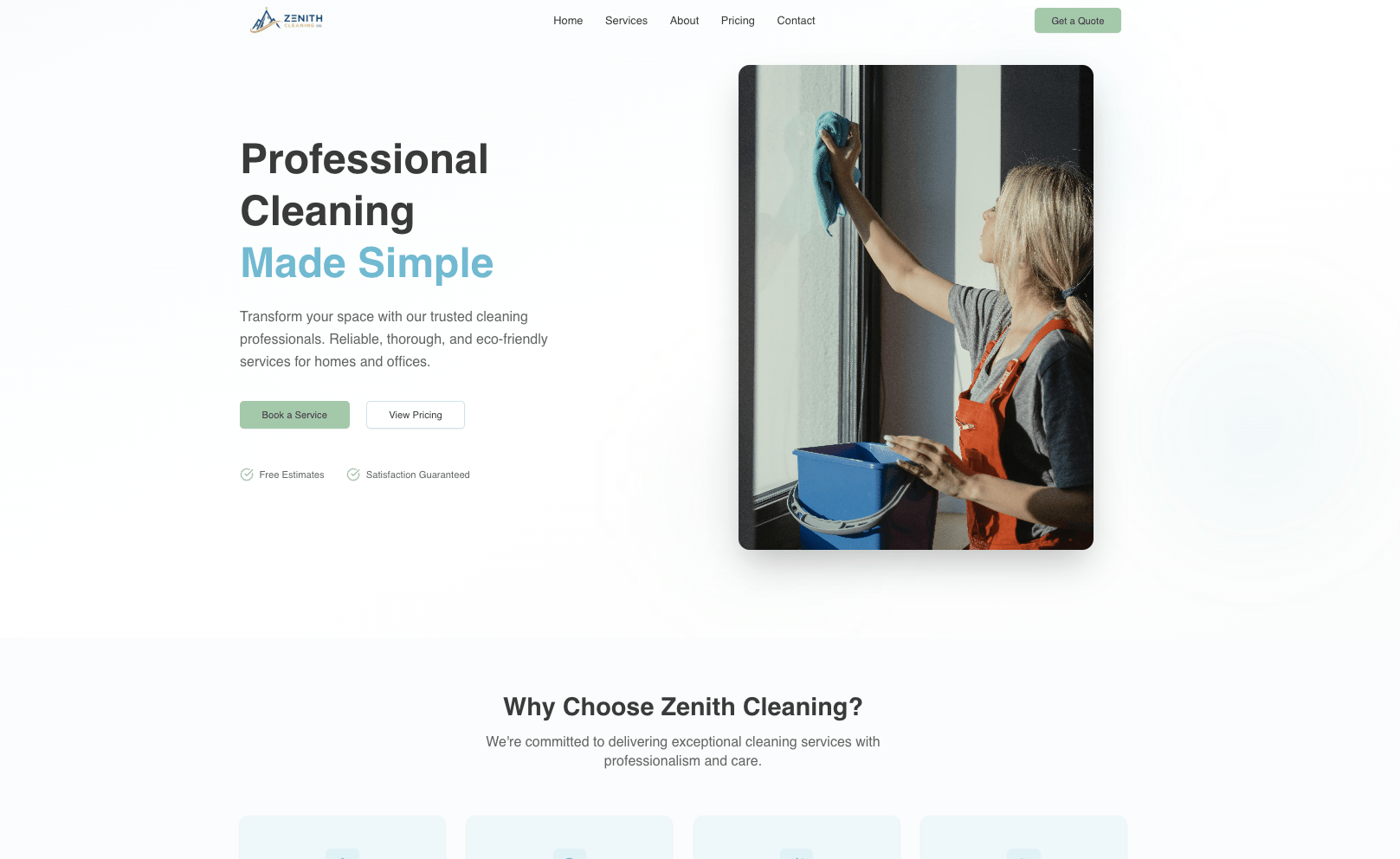 Zenith Cleaning Co